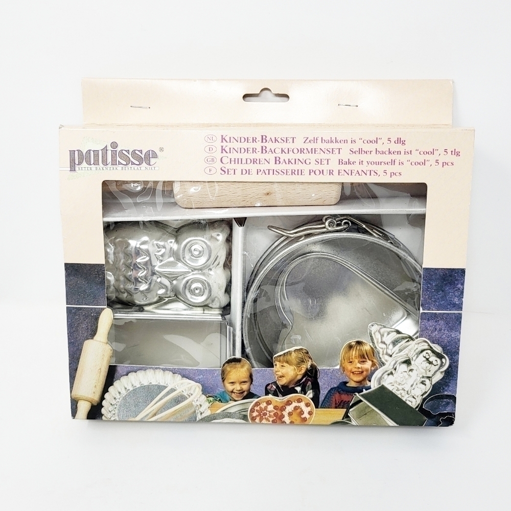 VTG Patisse Dutch Baking Set for Children 80s NIB